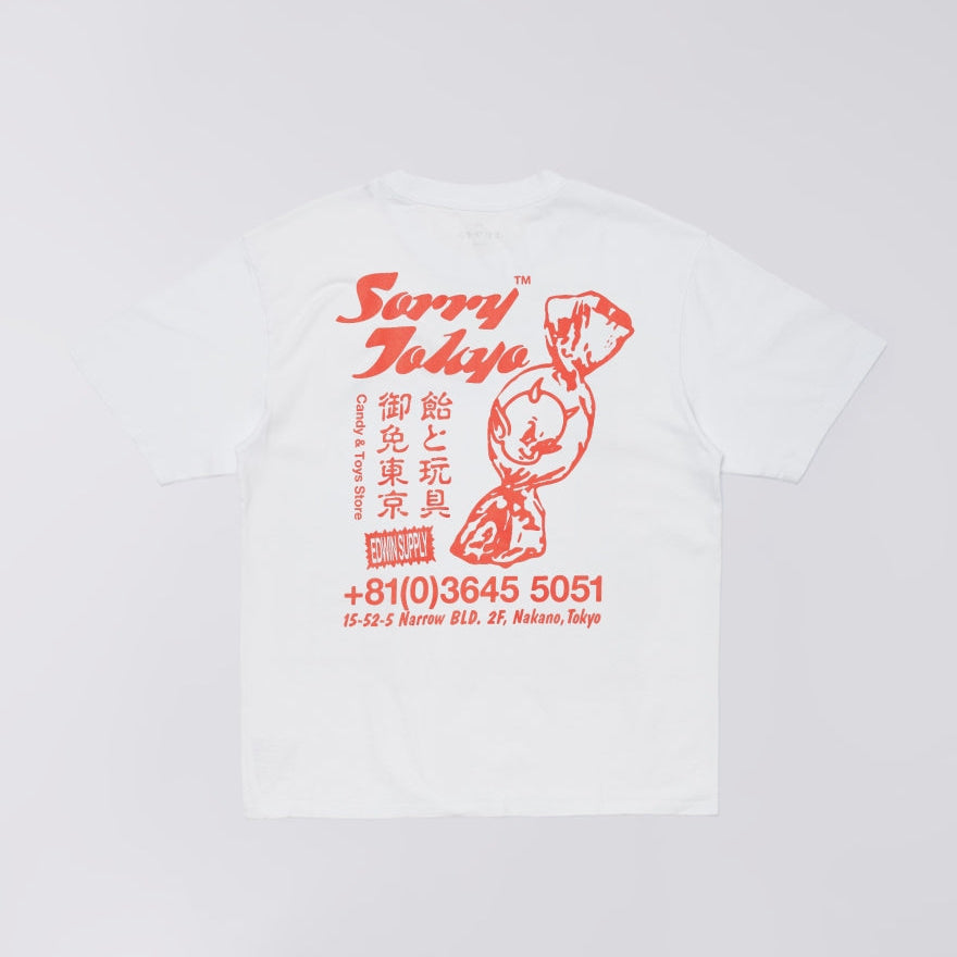 Edwin Sorry Tokyo T-Shirt - White