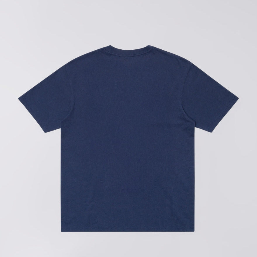 Edwin Hibiki T-Shirt - Maritime Blue