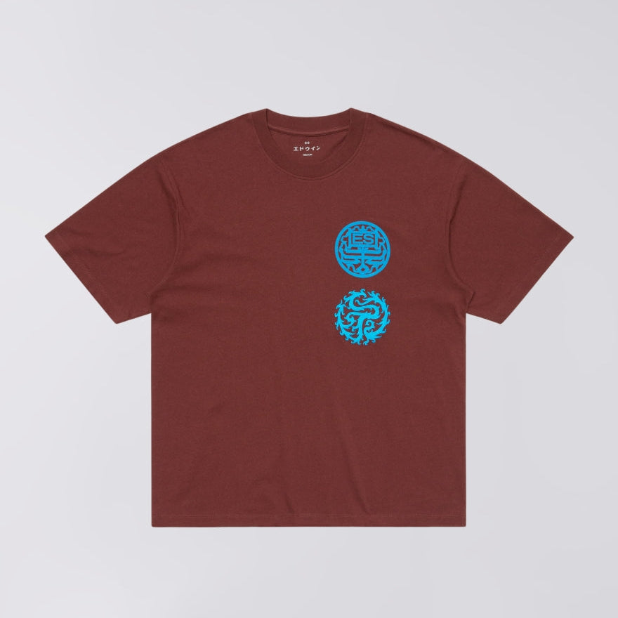 Edwin Hibiki T-Shirt - Rum Raisin