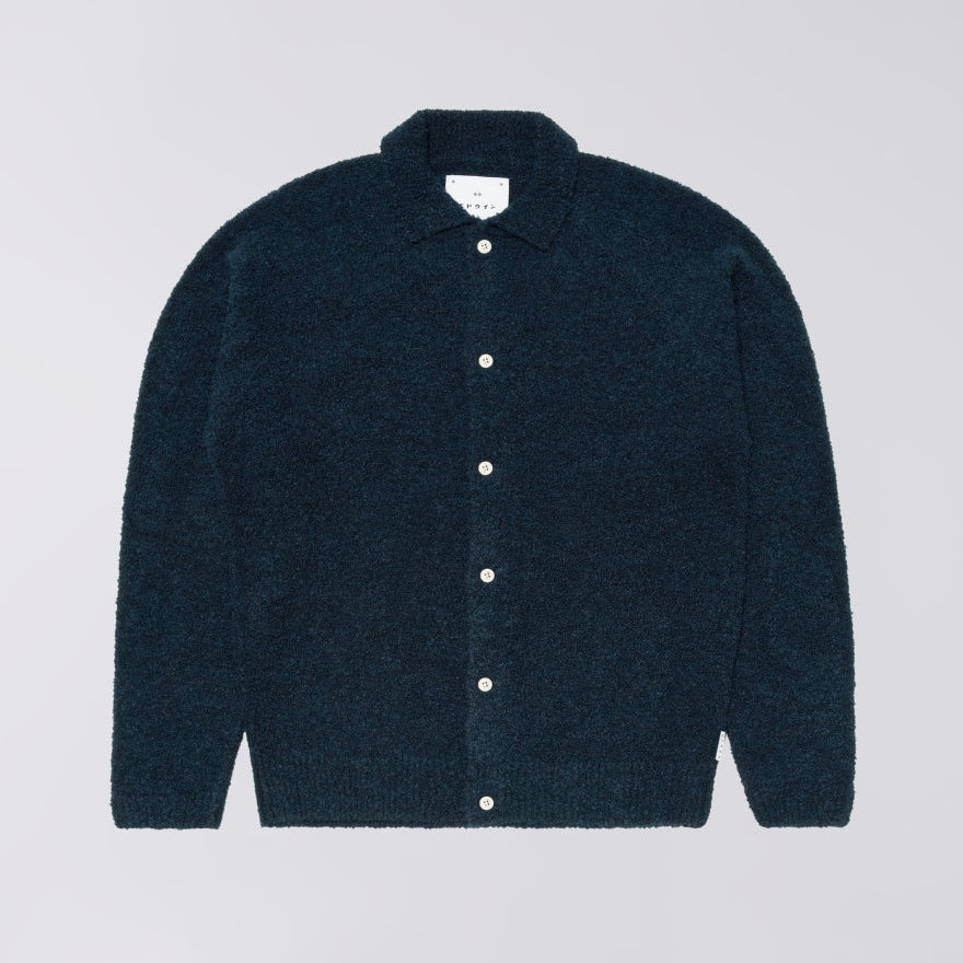 Edwin Gemini Cardigan - Navy