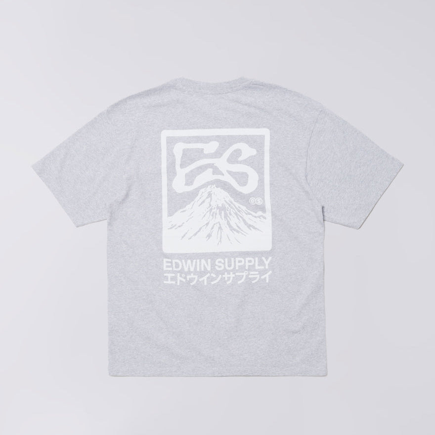 Edwin Yama T-Shirt - Grey Marl