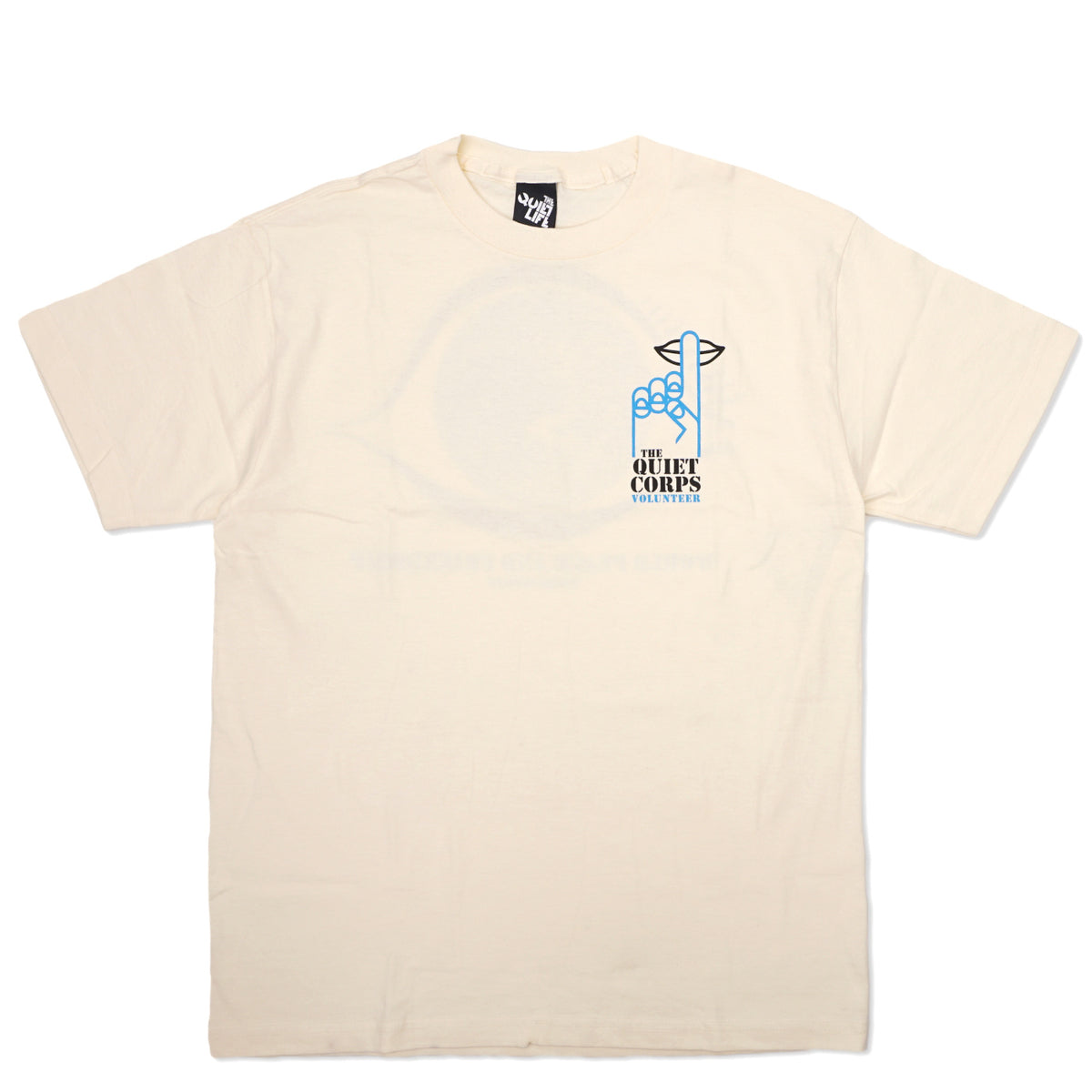 QL Quiet Corps T-Shirt - Cream