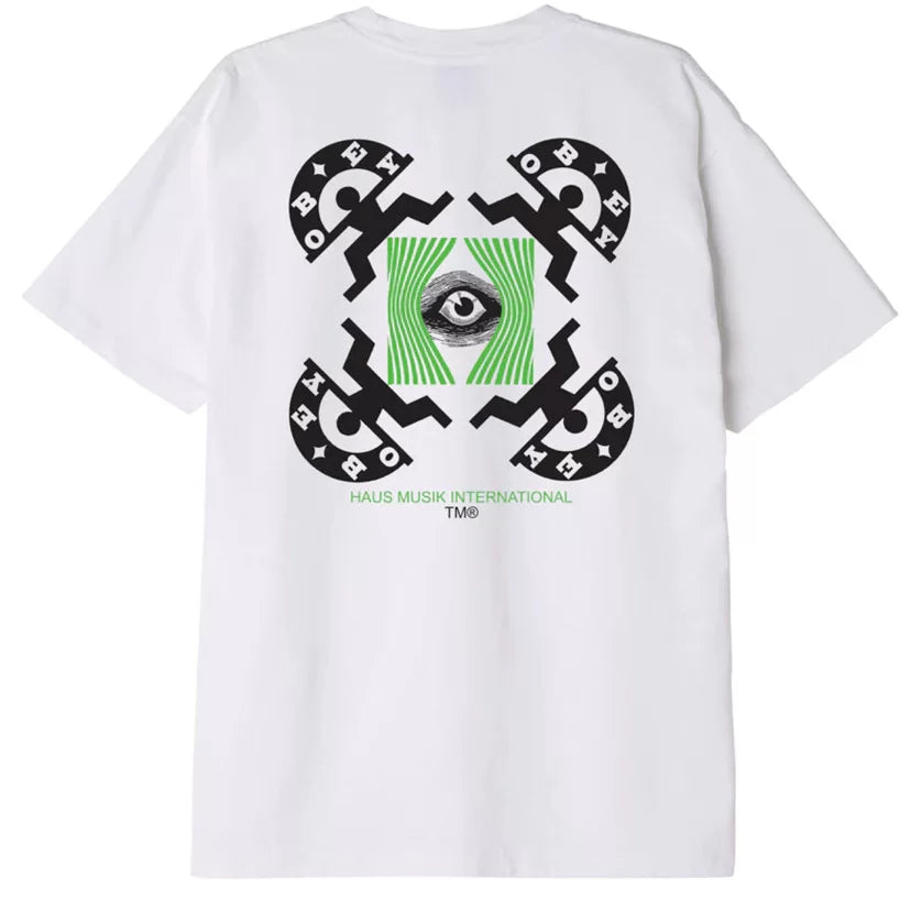 Obey Haus Musik T-Shirt - White