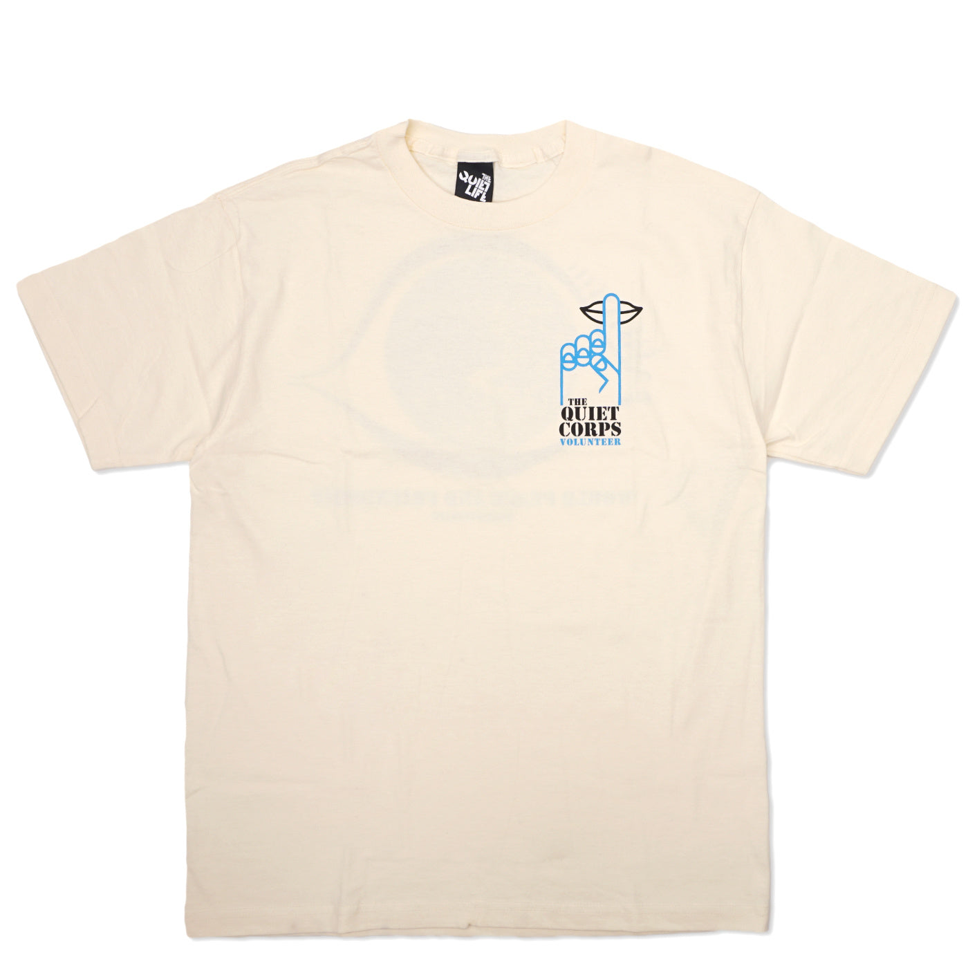 QL Quiet Corps T-Shirt - Cream