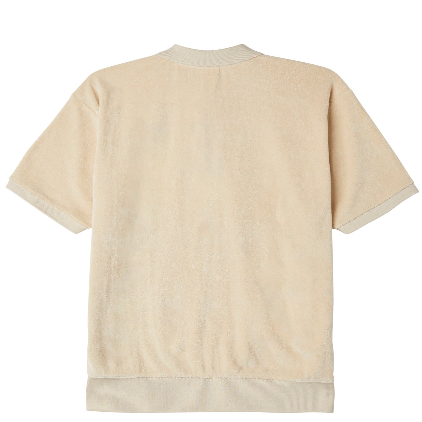 Obey Denton Terry Polo - Oyster Grey