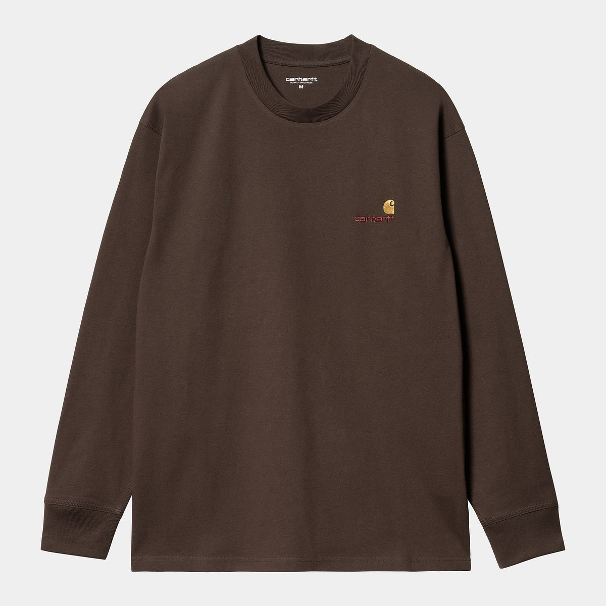 Carhartt WIP LS American Script T-Shirt - Buckeye
