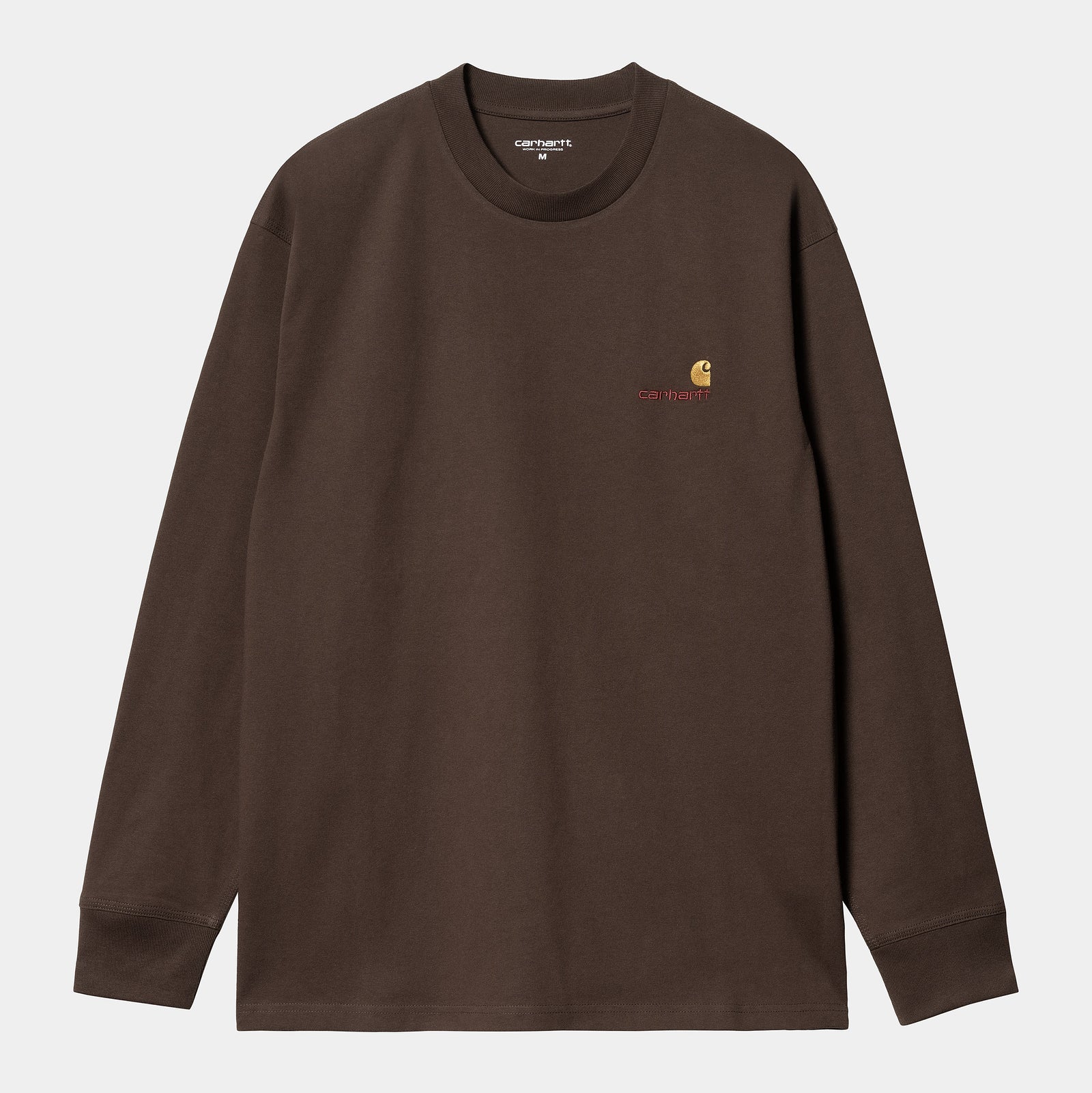 Carhartt WIP LS American Script T-Shirt - Buckeye