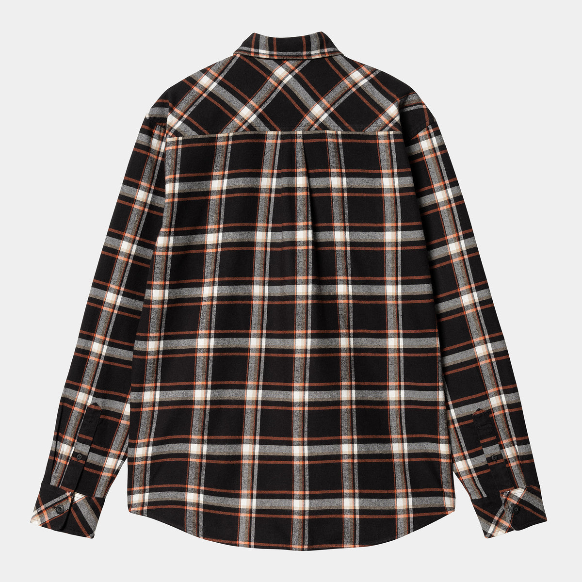 Carhartt WIP LS Barten Shirt - Black / Black