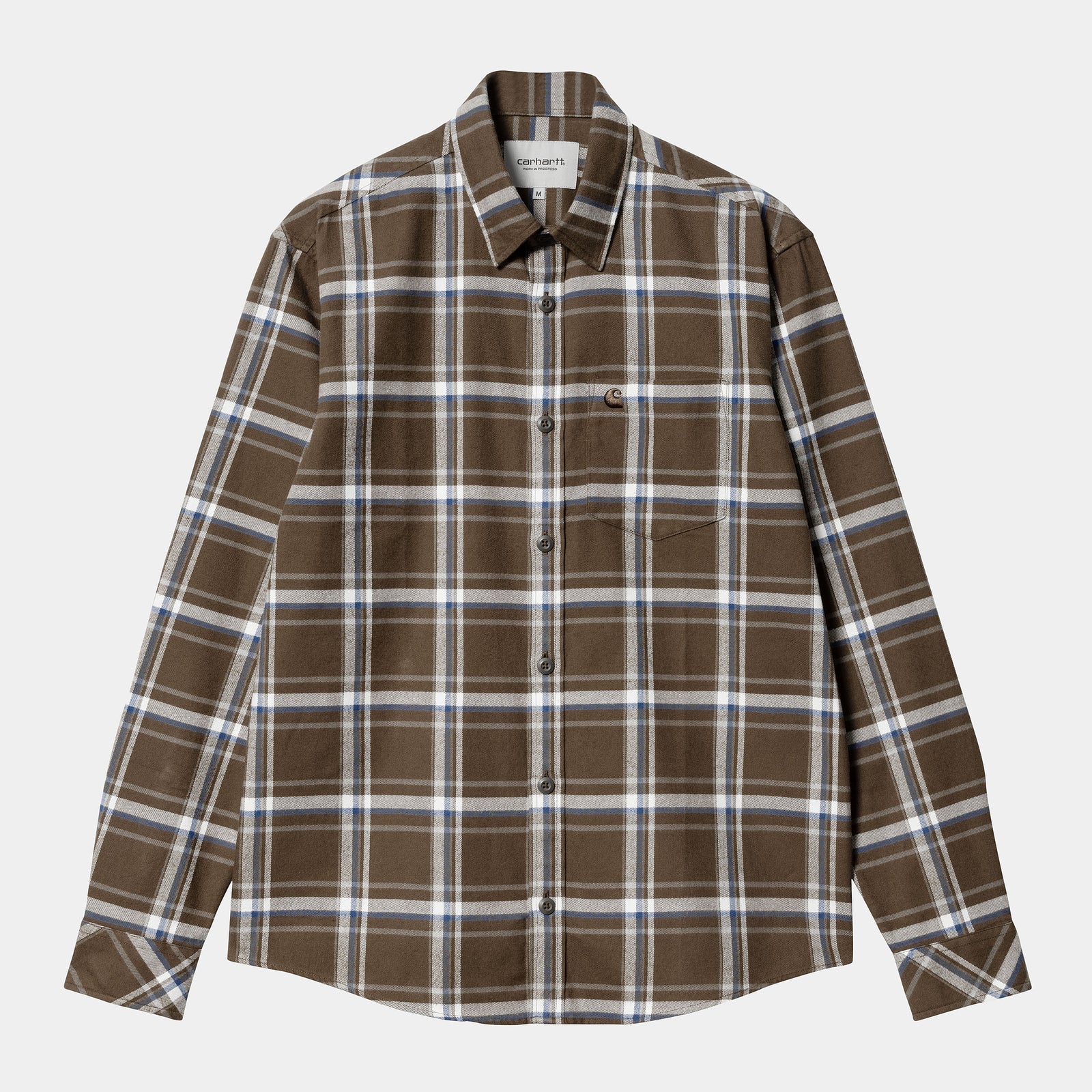 Carhartt WIP LS Barten Shirt - Buckeye / Buckeye