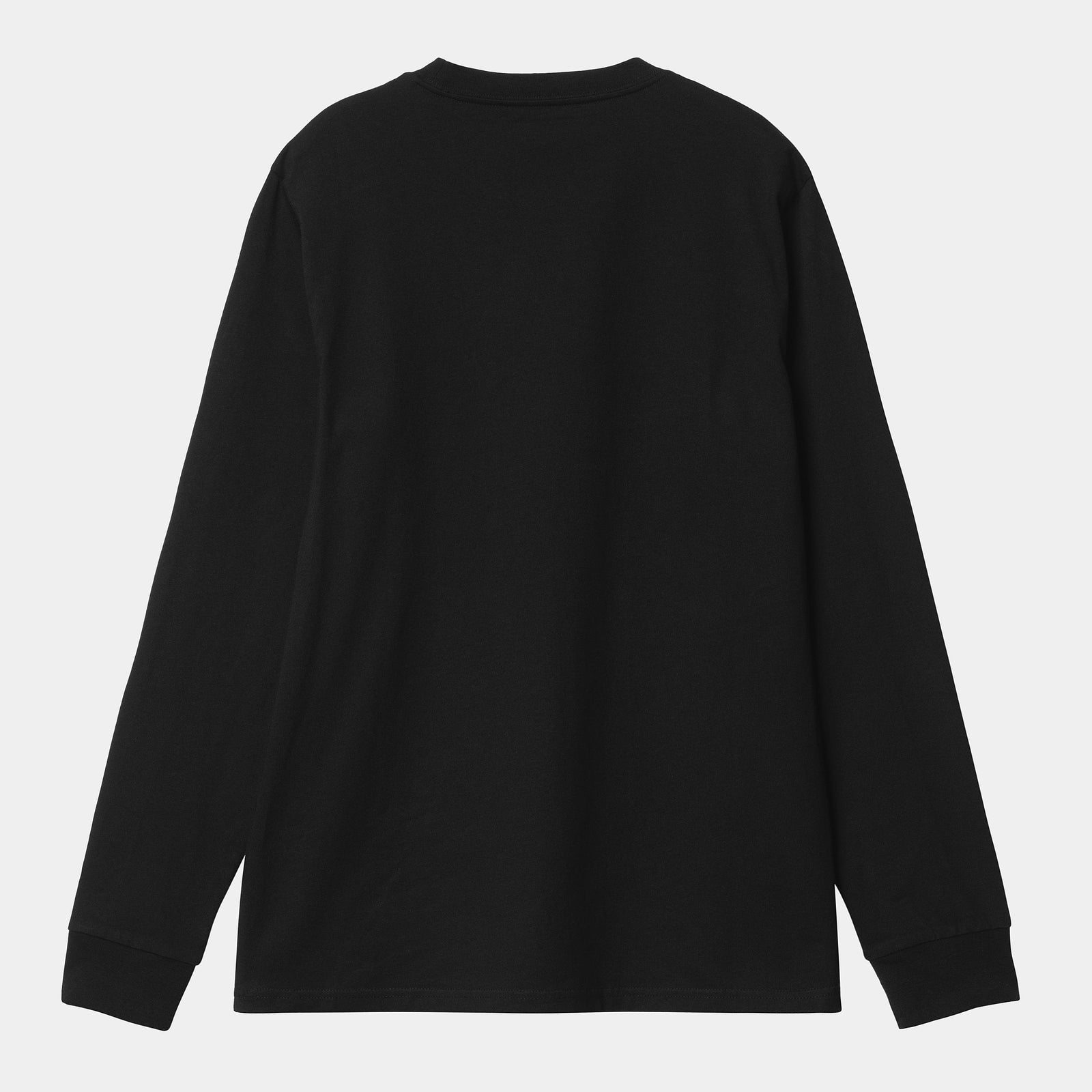 Carhartt WIP LS Base T-Shirt - Black / White