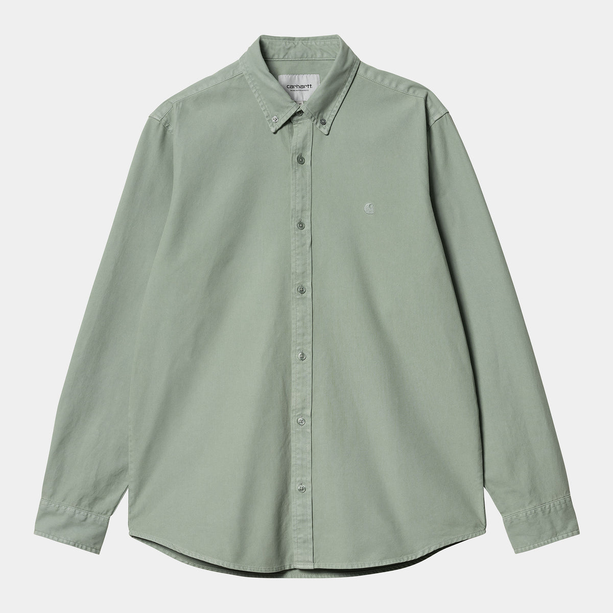 Carhartt WIP LS Bolton Shirt - Glassy Teal