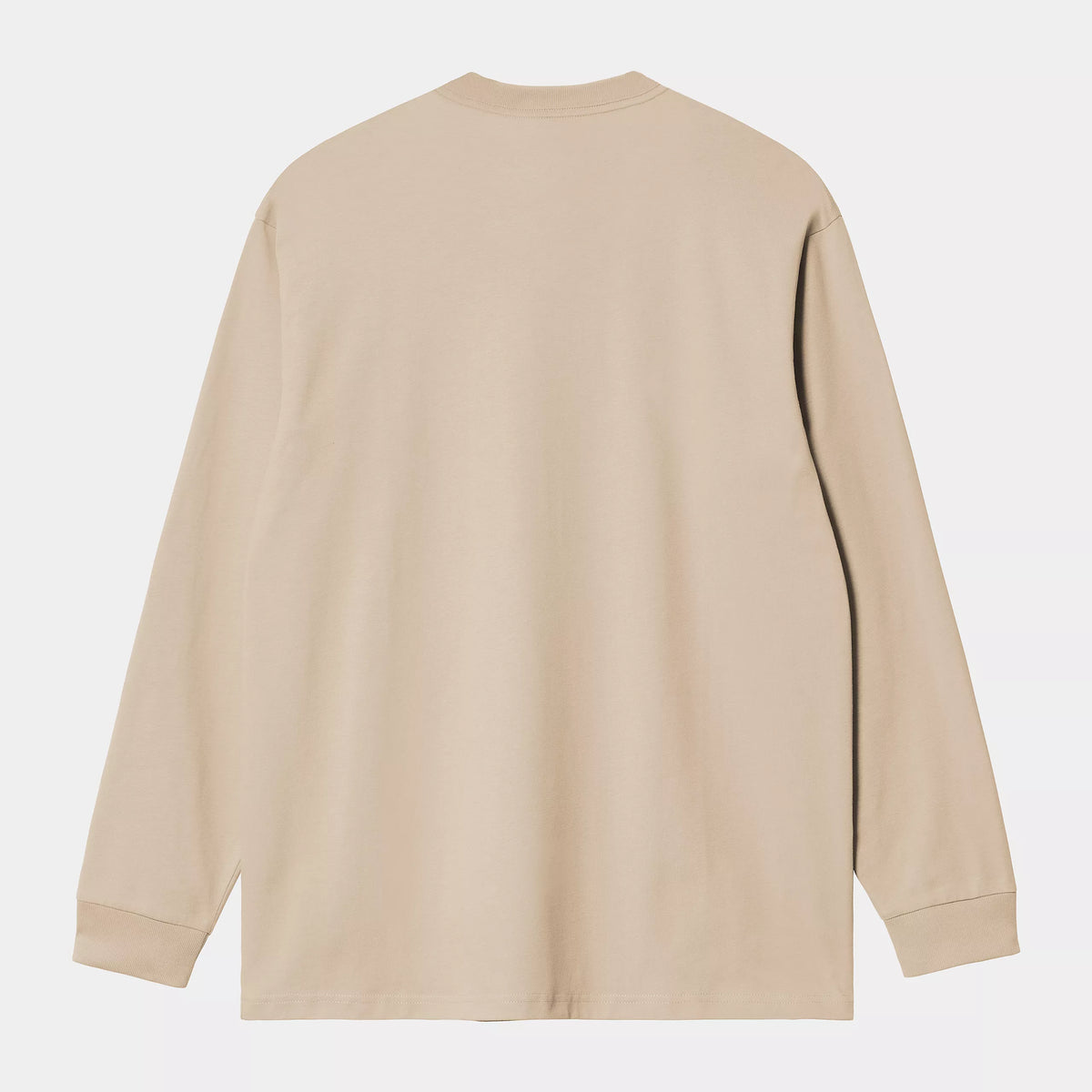 Carhartt WIP LS Chase T-Shirt - Fleur De Sel / Gold