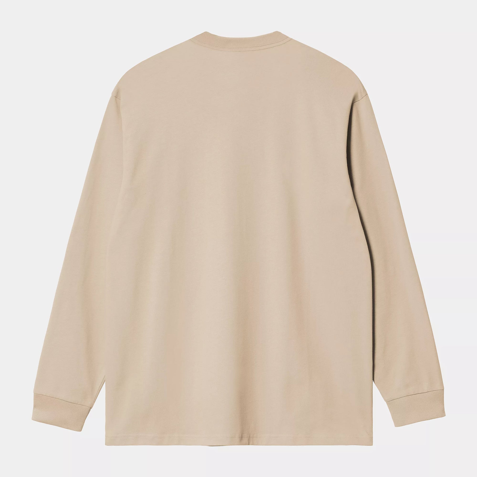 Carhartt WIP LS Chase T-Shirt - Fleur De Sel / Gold