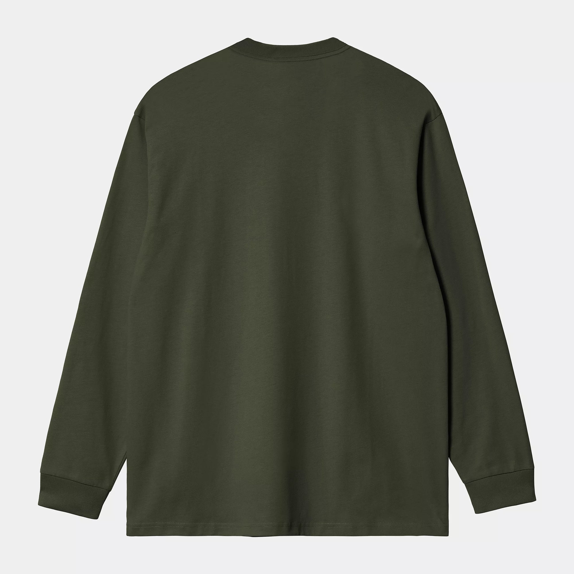 Carhartt WIP LS Chase T-Shirt - Olive / Gold