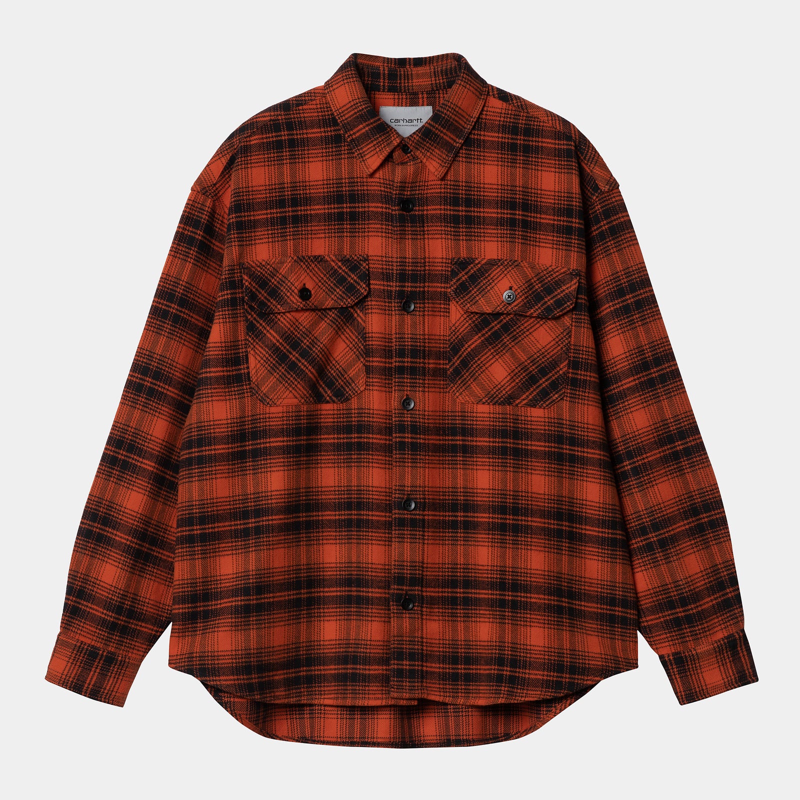 Carhartt WIP LS Krenz Shirt - Brick