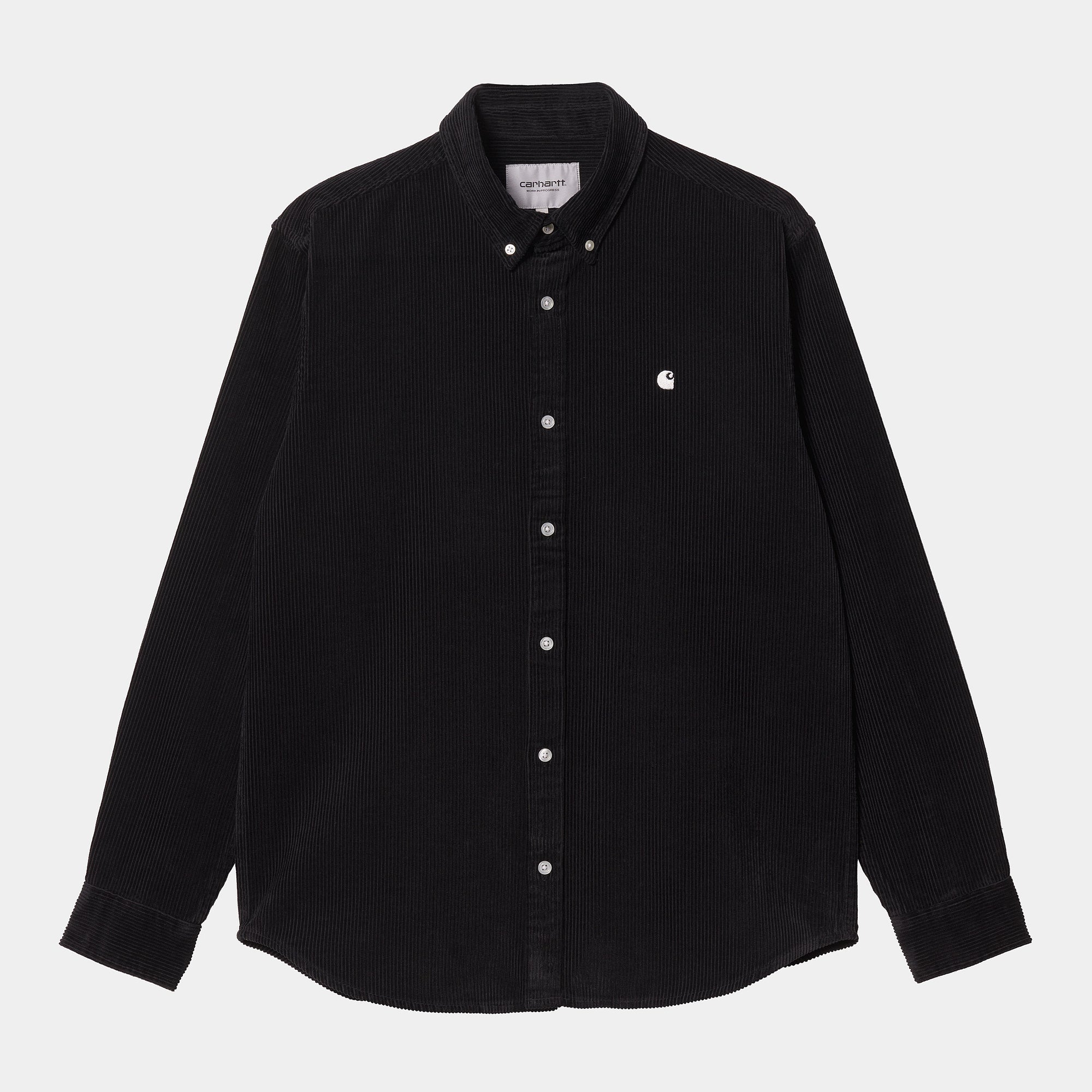 Carhartt WIP Madison Cord Shirt - Black / Wax