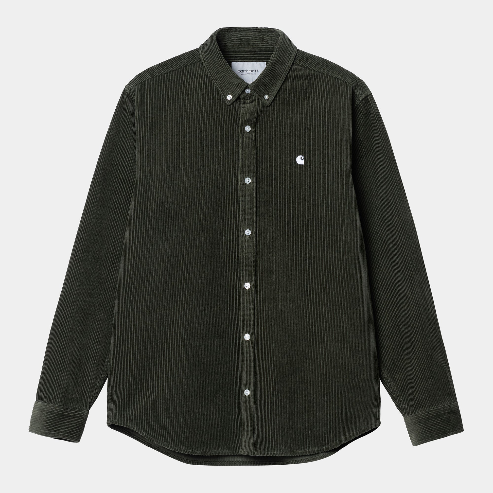 Carhartt WIP Madison Cord Shirt - Plant / Wax