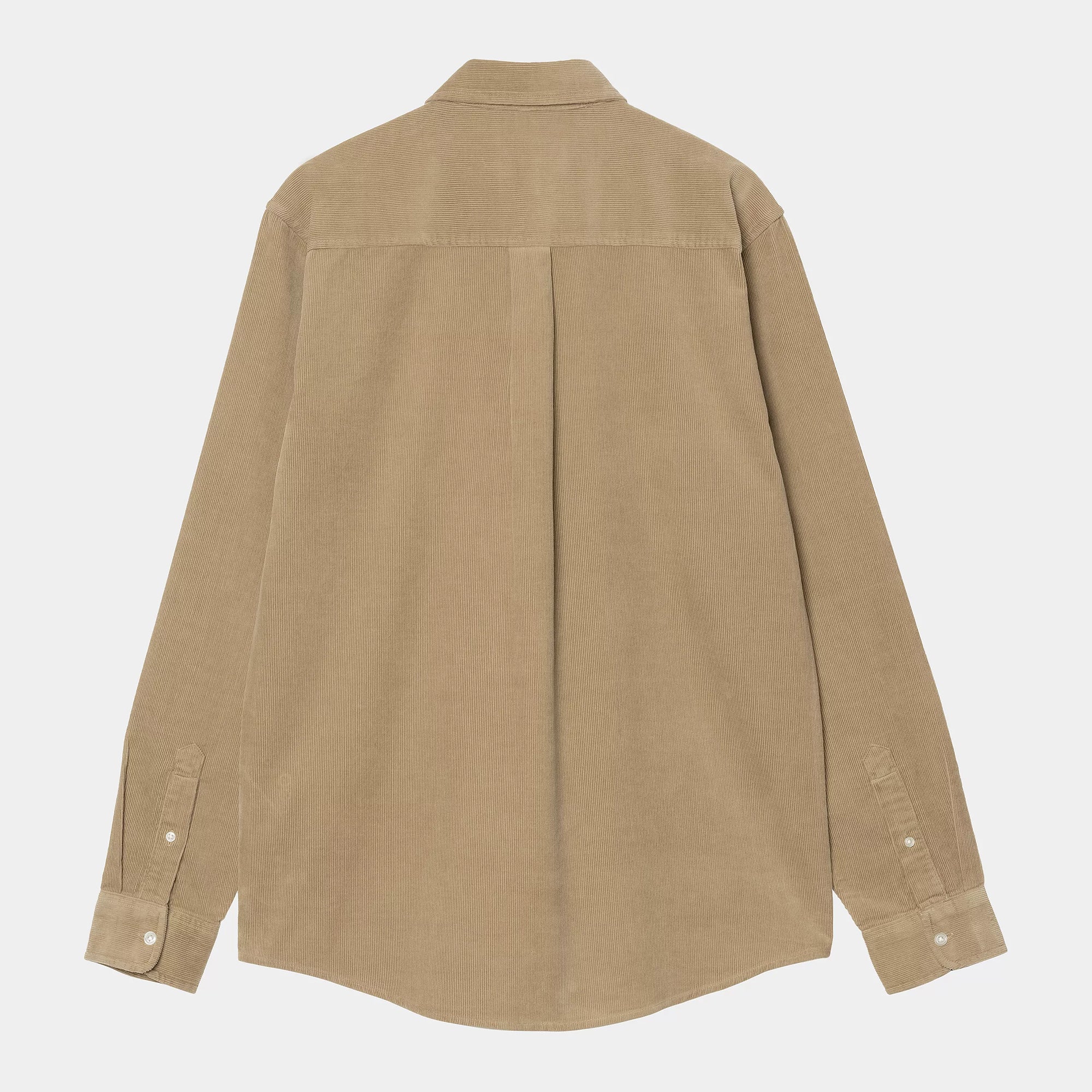 Carhartt WIP Madison Fine Cord Shirt - Leather / Wax
