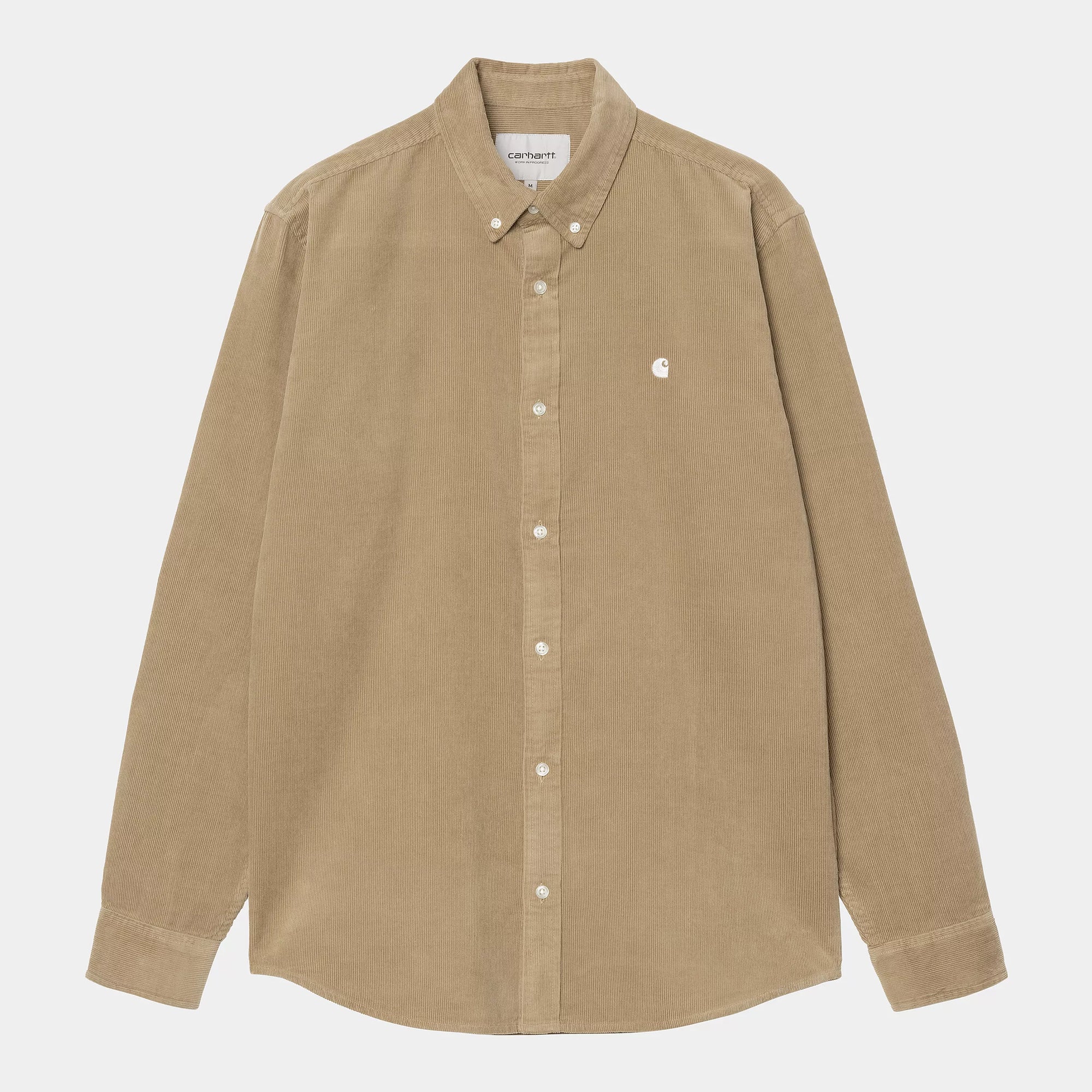 Carhartt WIP Madison Fine Cord Shirt - Leather / Wax