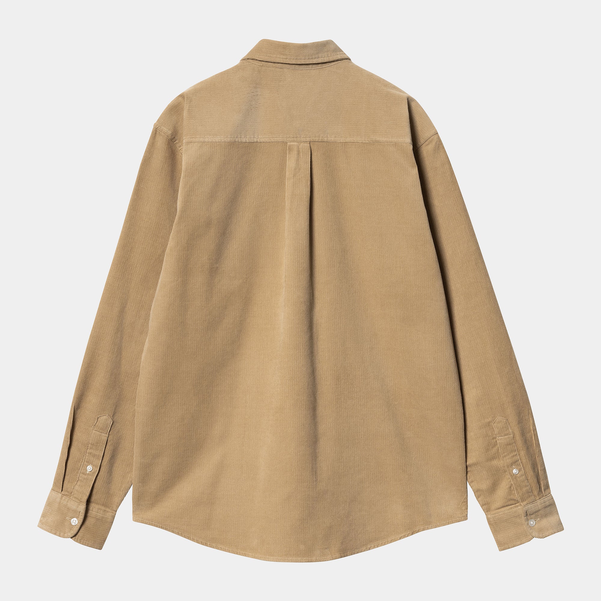 Carhartt WIP Madison Fine Cord Shirt - Sable / Black