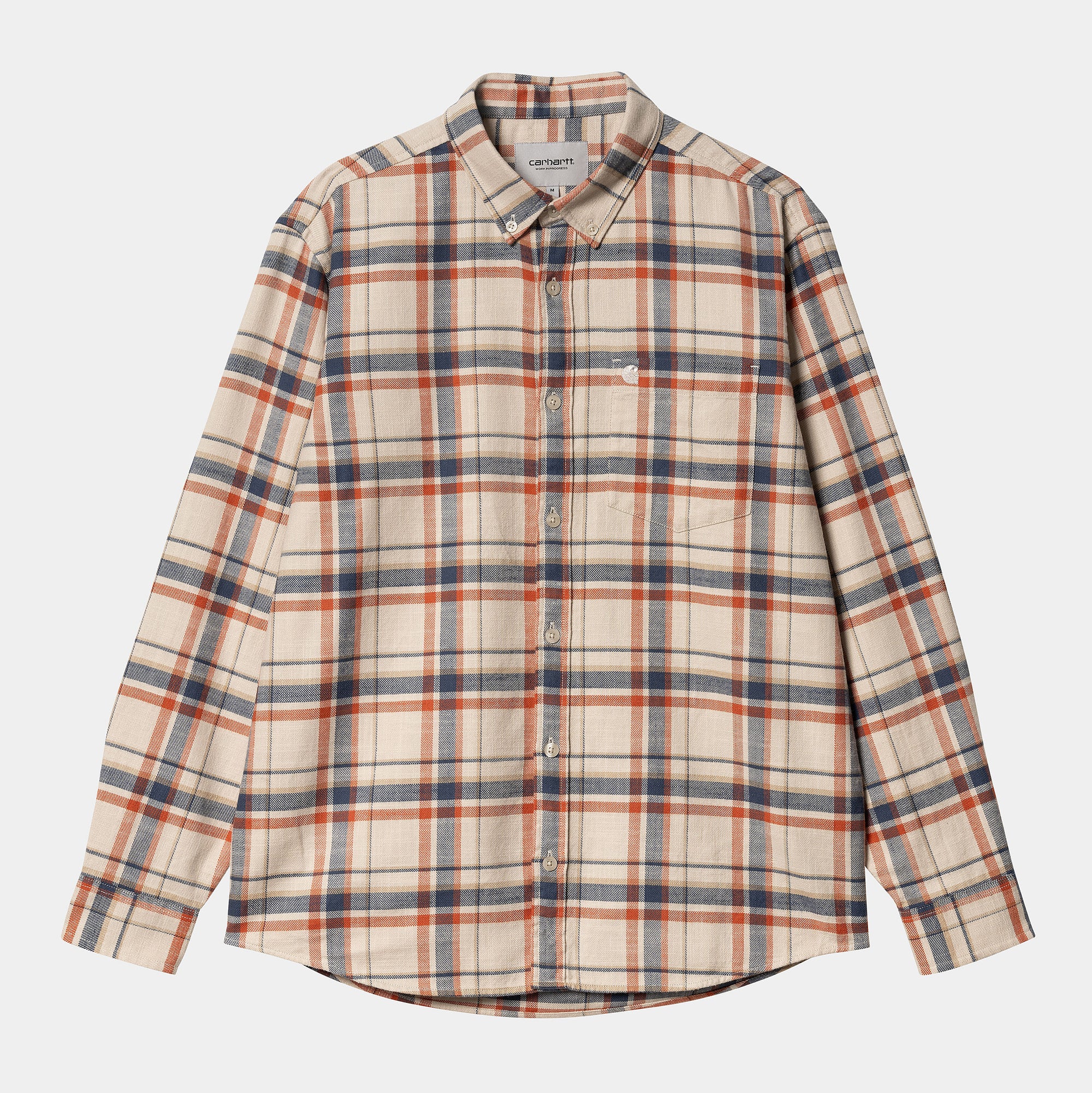 Carhartt WIP LS Swenson Shirt - Tonic