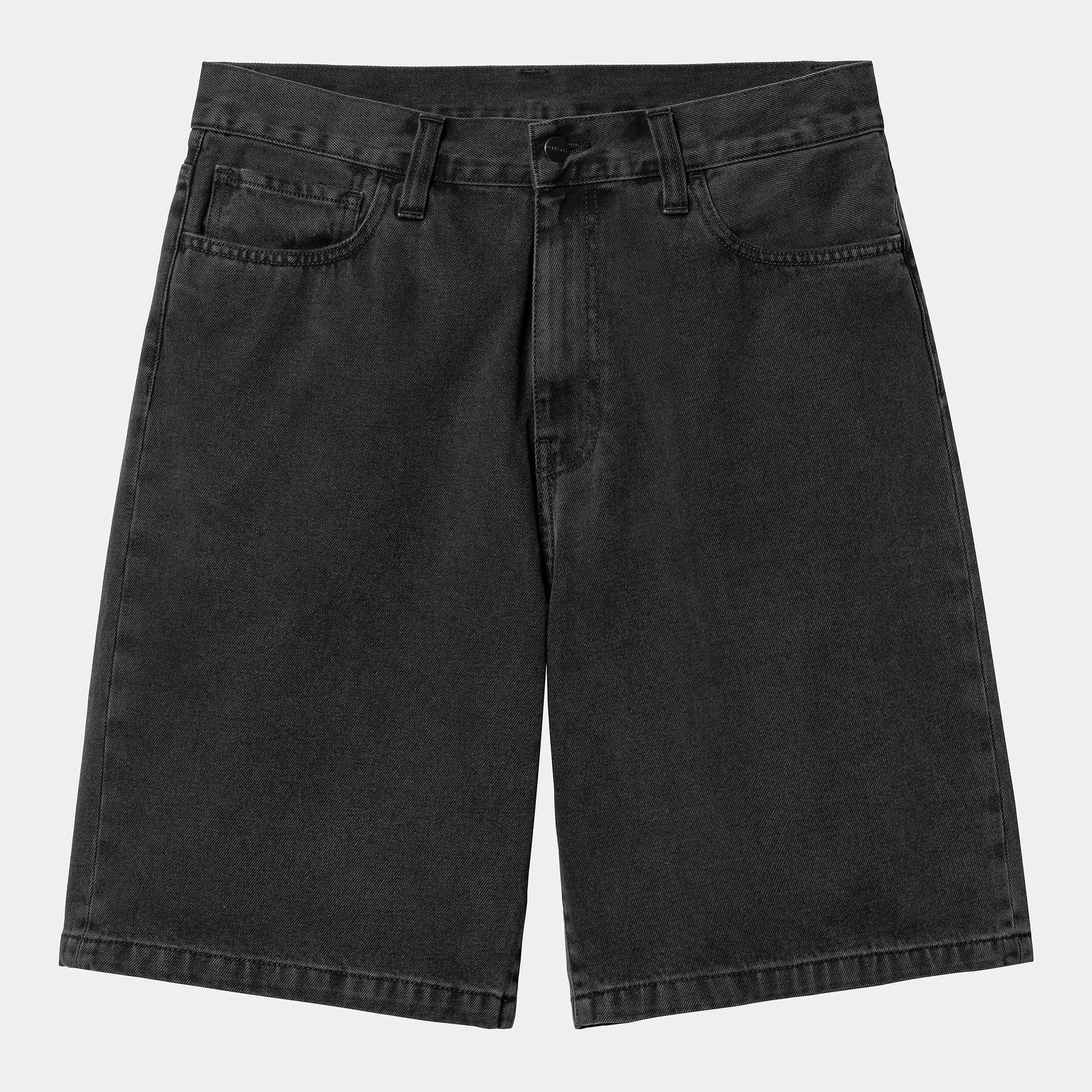 Carhartt WIP Landon Short - Black Stone Washed