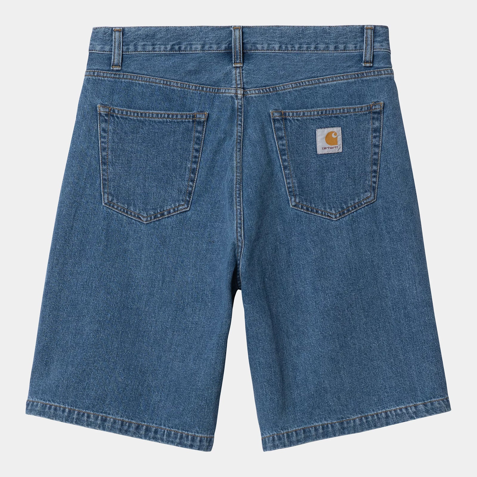 Carhartt WIP Landon Short - Blue Heavy Stone Wash