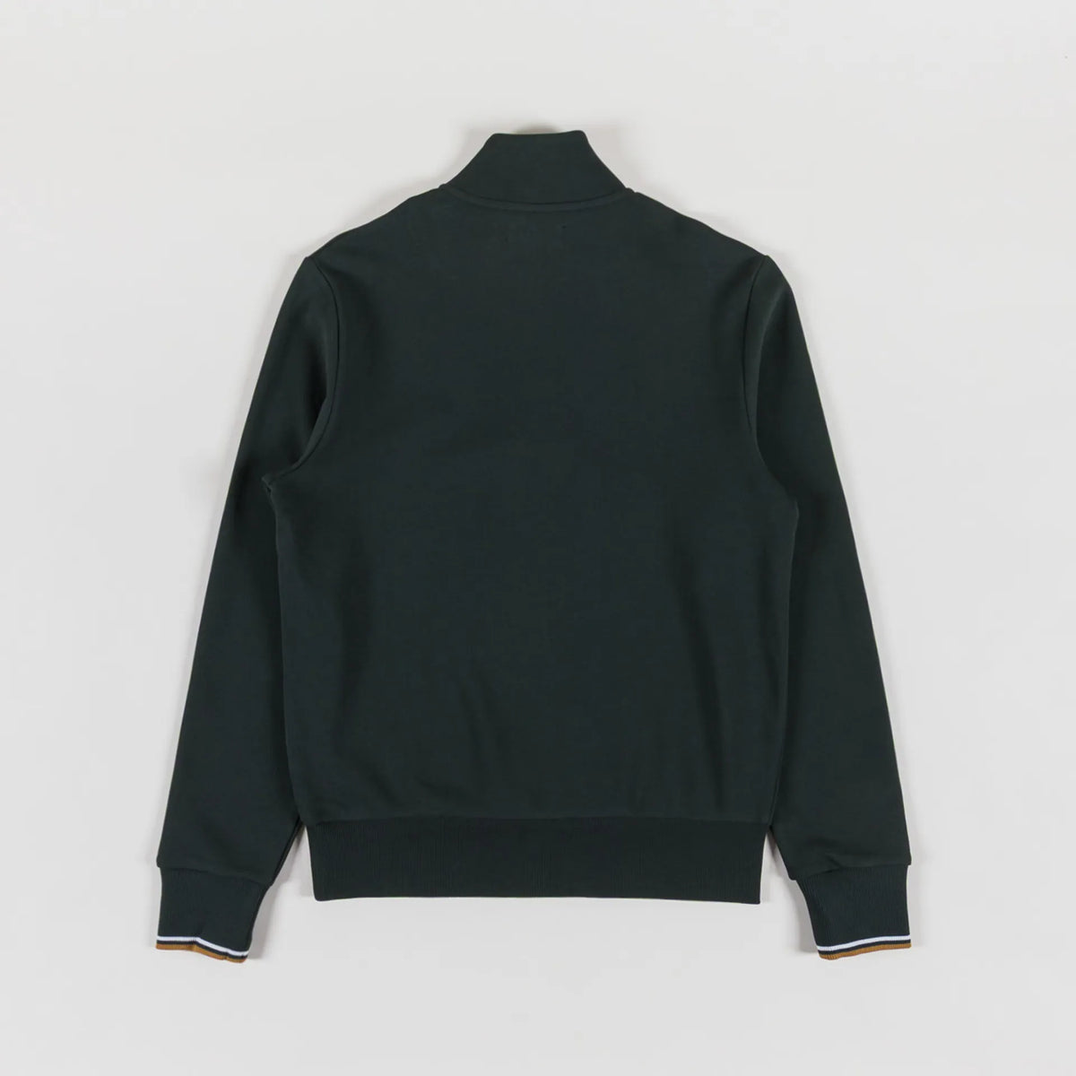Fred Perry Half Zip Sweatshirt - Night Green