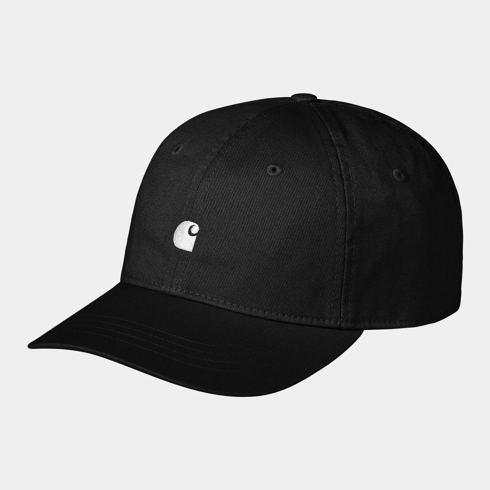 Carhartt WIP Madison Logo Cap - Black / Wax