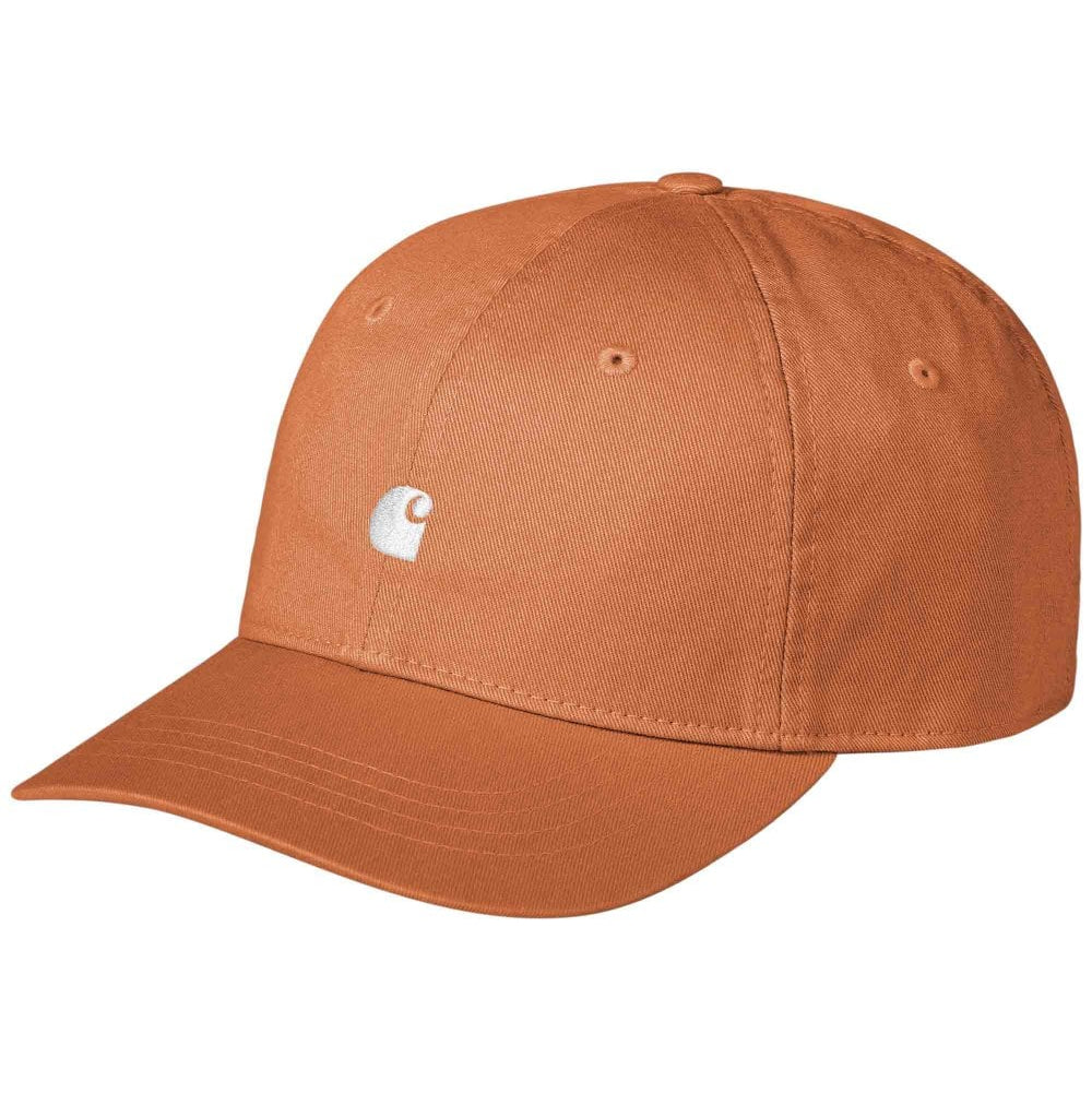 Carhartt WIP Madison Logo Cap - Gentle Orange / White