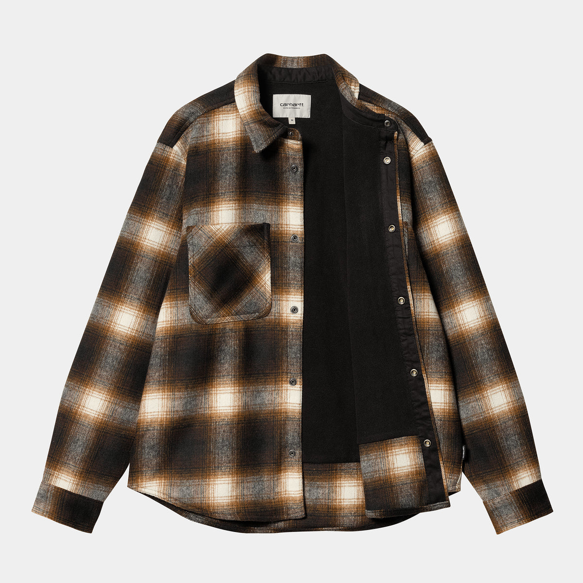 Carhartt WIP Moreau Shirt Jacket - Deep H Brown