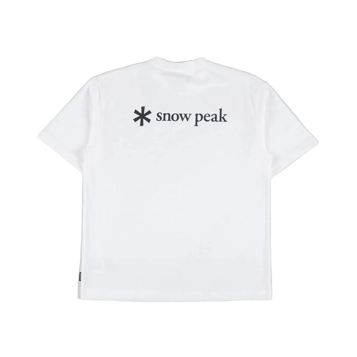Snow Peak Back Printed Logo T-Shirt - Off White