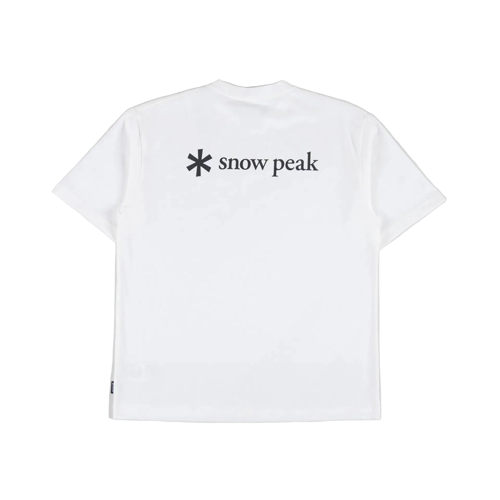 Snow Peak Back Printed Logo T-Shirt - Off White