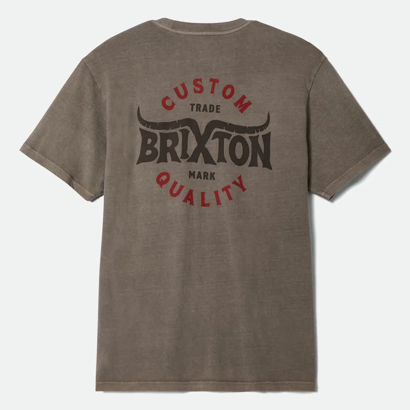 Brixton Gibson T-Shirt - Cinder Worn Wash