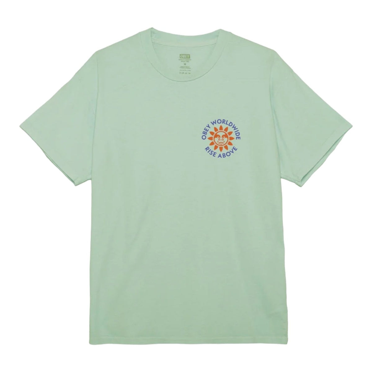Obey Rise Above T-Shirt - Pigment Surf Spray