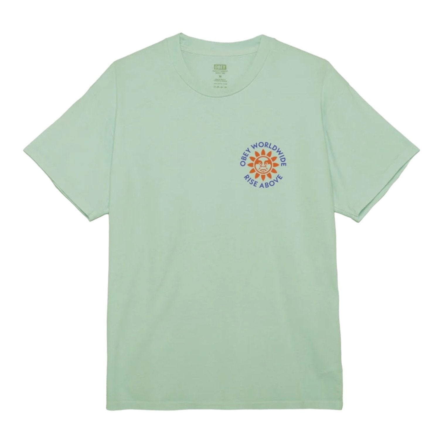 Obey Rise Above T-Shirt - Pigment Surf Spray
