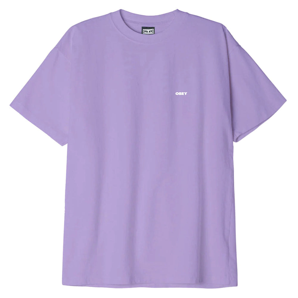 Obey Bold Icon Heavyweight T-Shirt - Digital Lavender