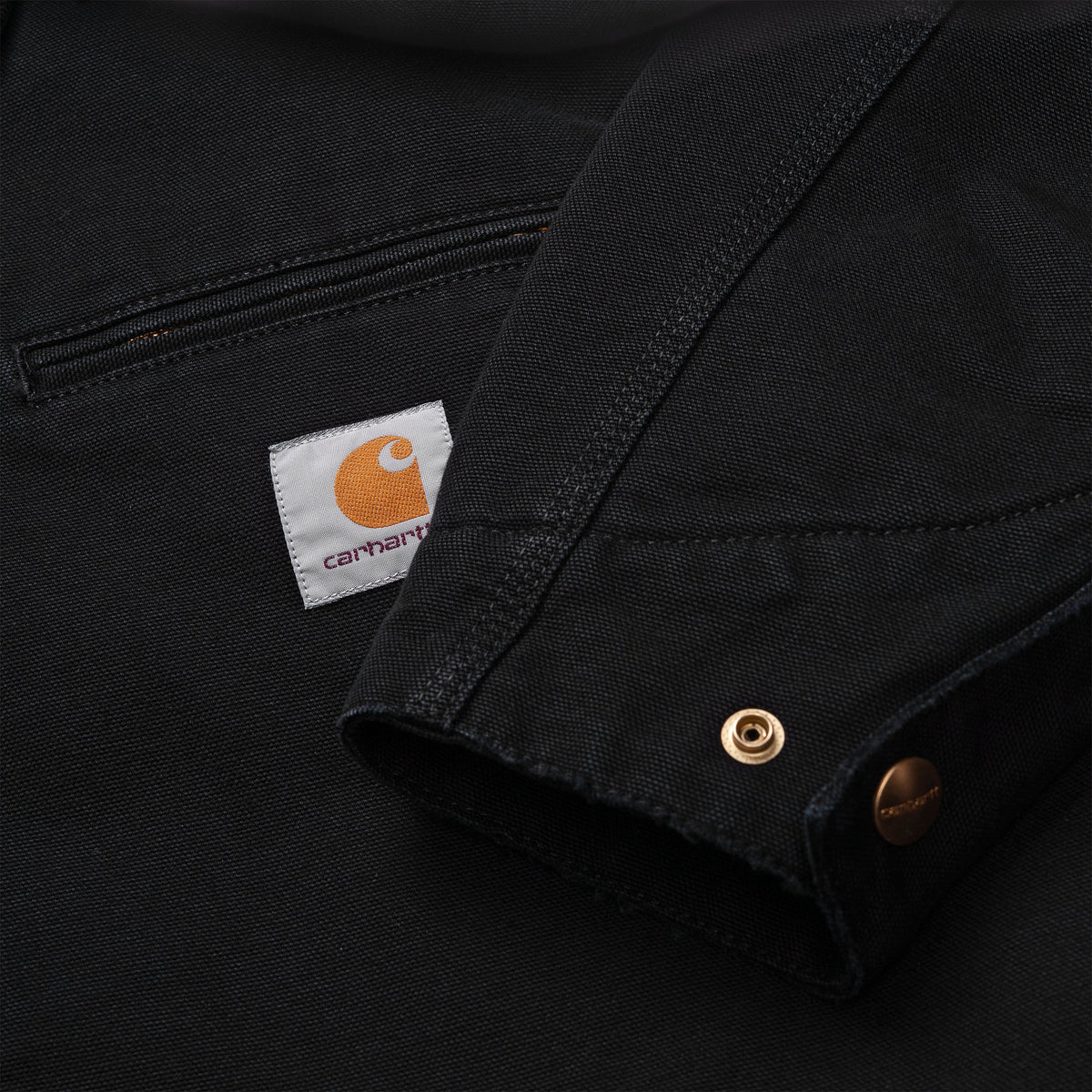 Carhartt WIP OG Detroit Jacket - Black / Black