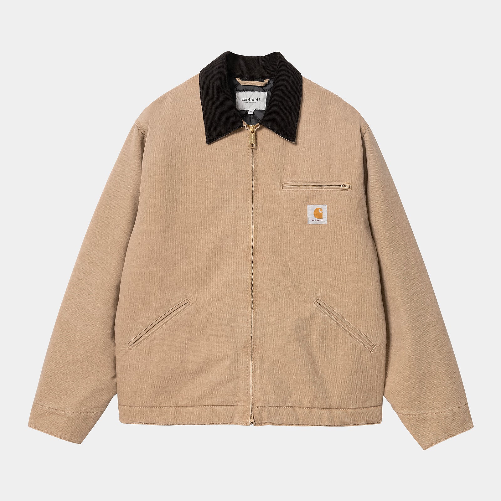 Carhartt OG Detroit Jacket - Peanut / Black
