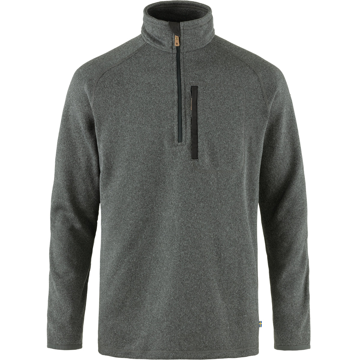 Fjallraven Ovik Fleece 1/2 Zip - Dark Grey