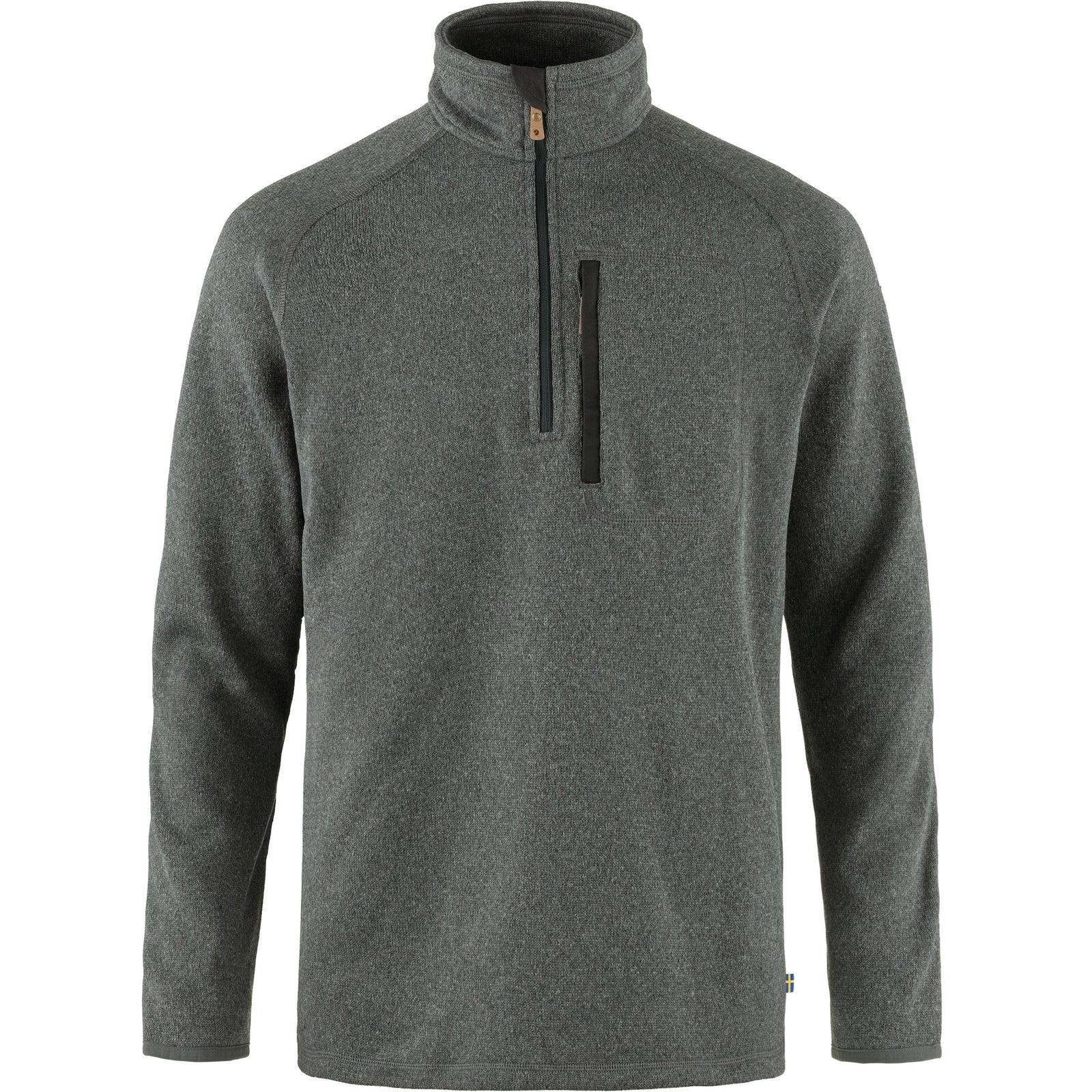 Fjallraven Ovik Fleece 1/2 Zip - Dark Grey