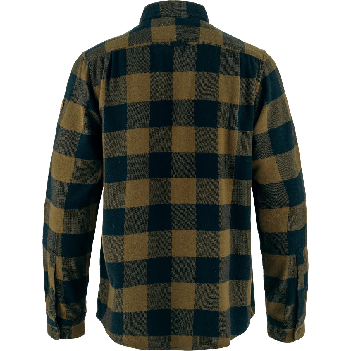 Fjallraven Ovik Heavy Flannel Shirt - Wood Brown