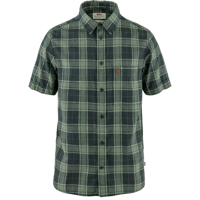 Fjallraven Ovik Travel Shirt - Dark Navy / Patin