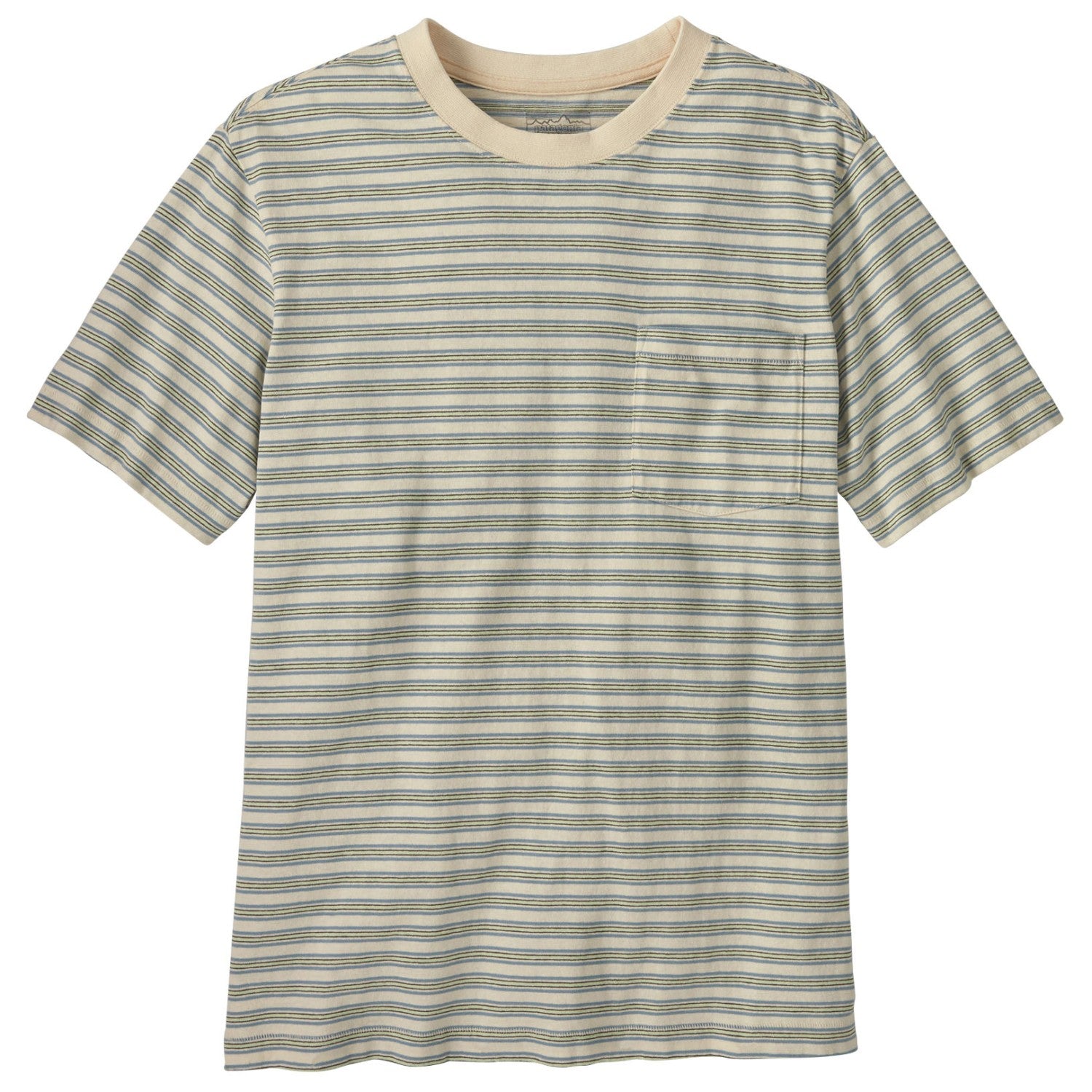 Patagonia MW Pocket T-Shirt - Hidden Stripe