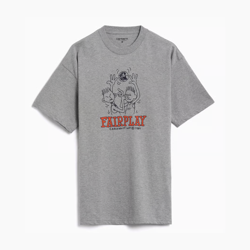 Carhartt WIP Fairplay T-Shirt - Grey Heather