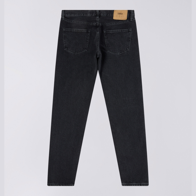 Edwin Regular Tapered Jean - Black Dark Used