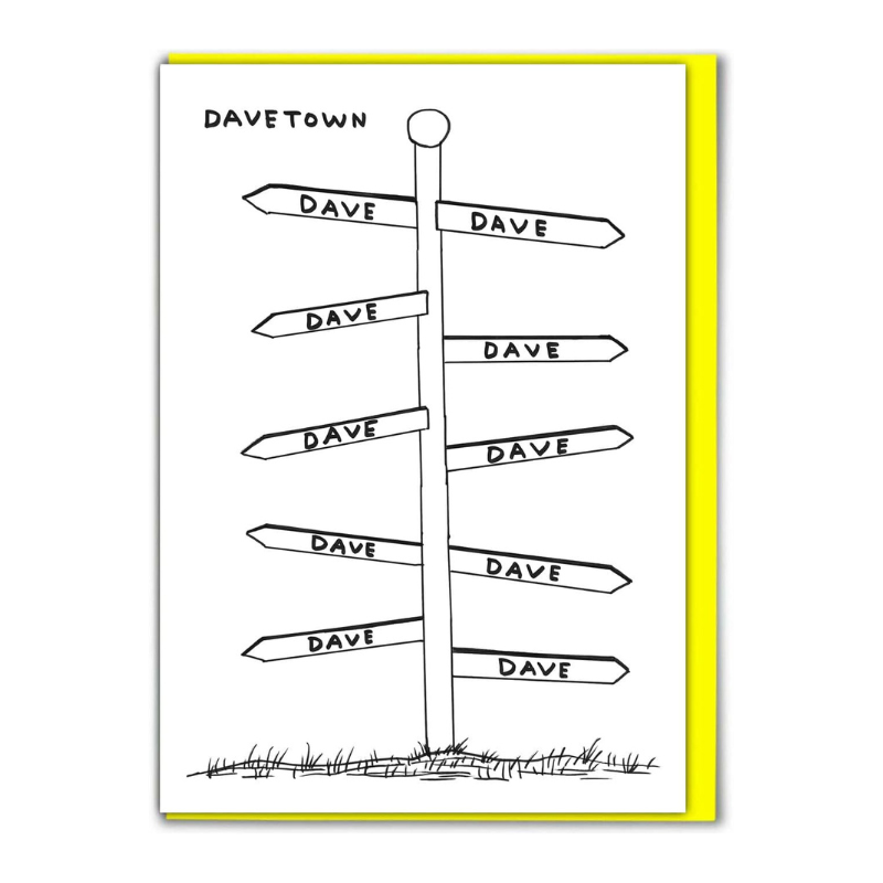 David Shrigley Cards - Davetown