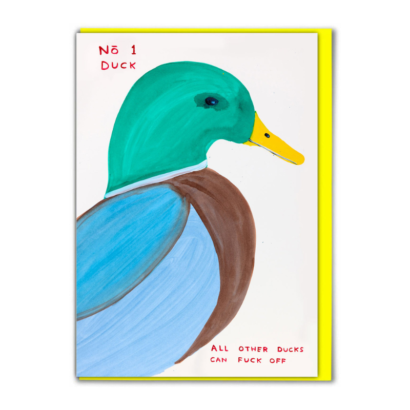 David Shrigley Cards - No.1 Duck