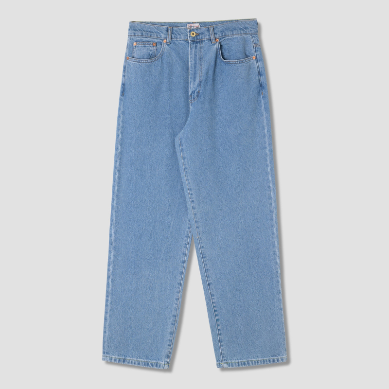 Stan Ray Wide 5 Jean - Mid Stone denim
