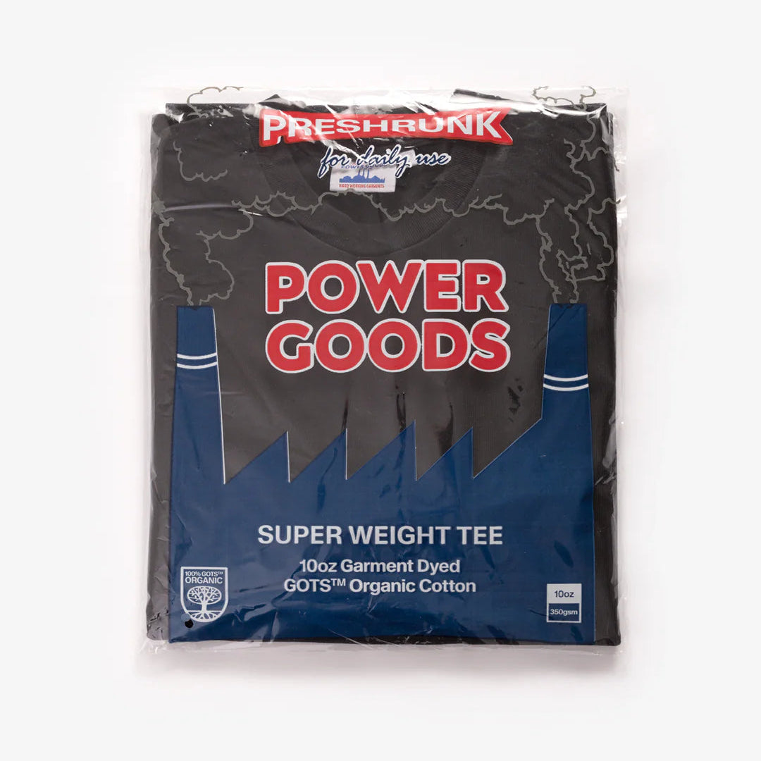 Power Goods Super Weight T-Shirt - Black